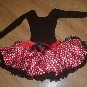 Tutu's and Black leotard